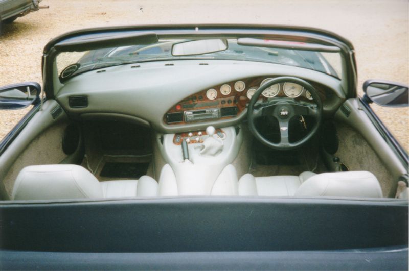 TVR , Griffith , 500, interior, cabin, dashboard  